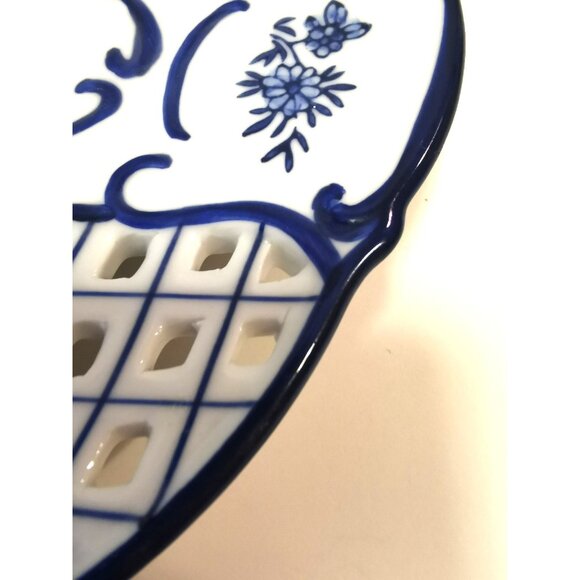 Beautiful Fenton OSAKA Plate Japanese 9" - Picture 8 of 13